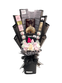 Black Pink Mix Bouquet