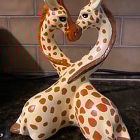 Image 2 of Hugging Giraffe's