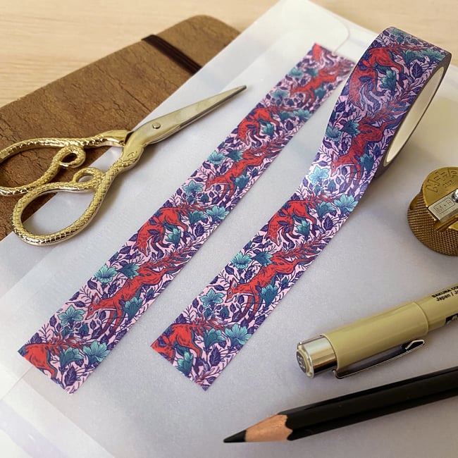 Foxes Washi Tape