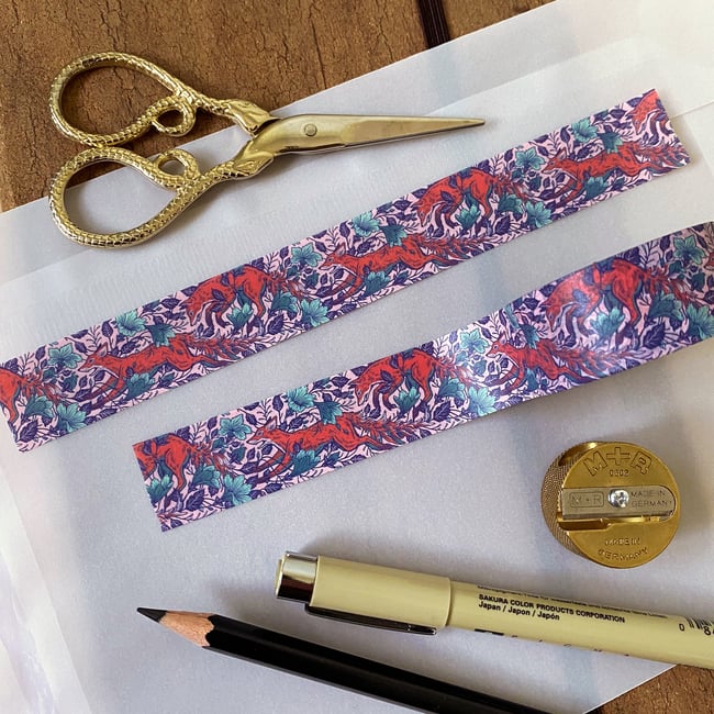 Foxes Washi Tape