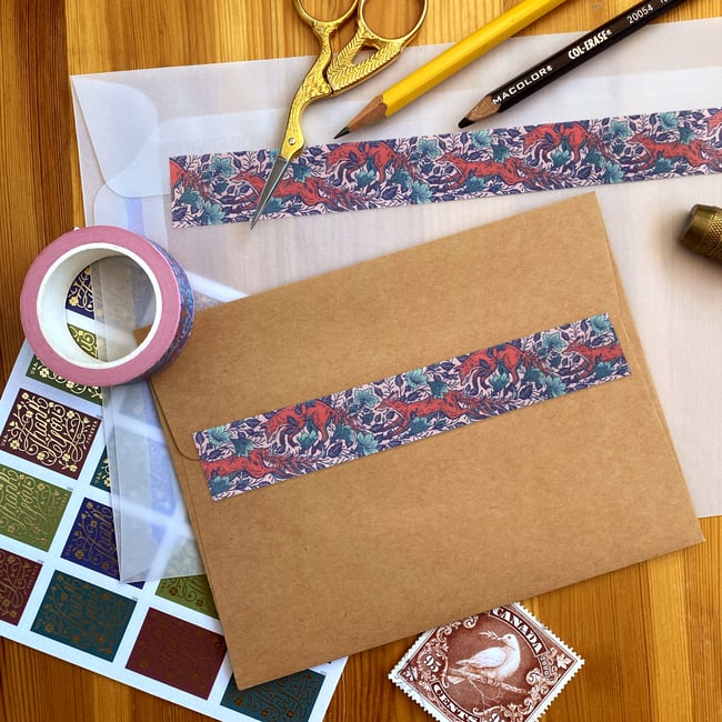 Foxes Washi Tape
