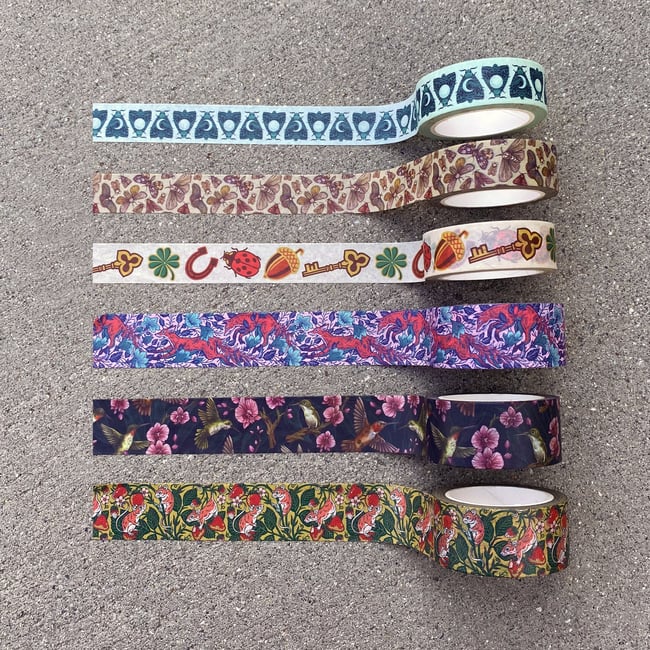 Hummingbird Washi Tape