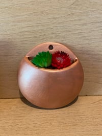 Image 2 of Round Wall Hanging Planter