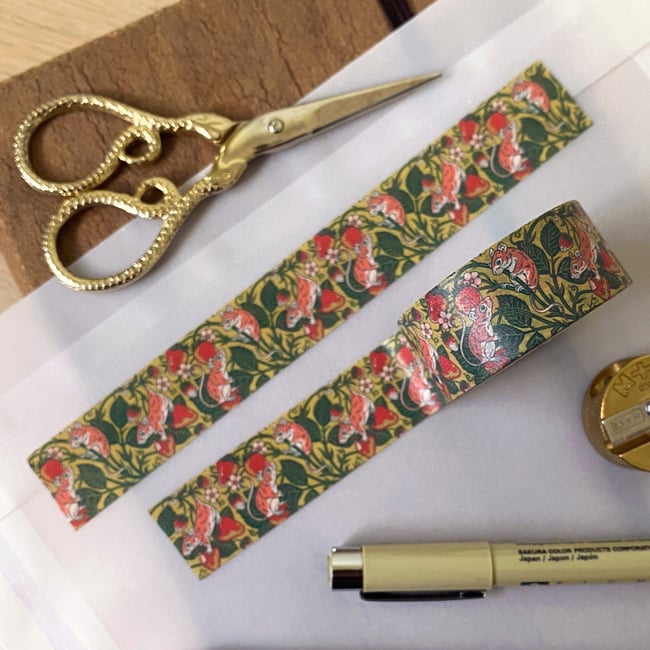 Strawberries & Mice Washi Tape
