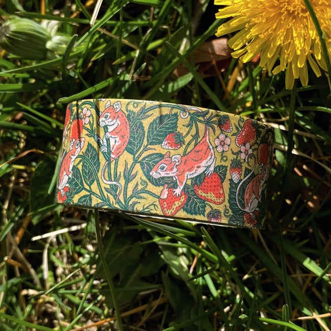 Strawberries & Mice Washi Tape