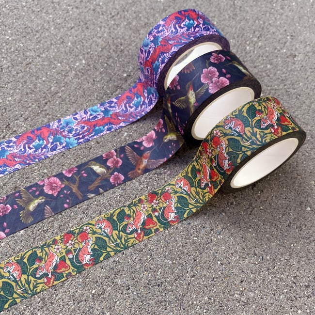 Strawberries & Mice Washi Tape