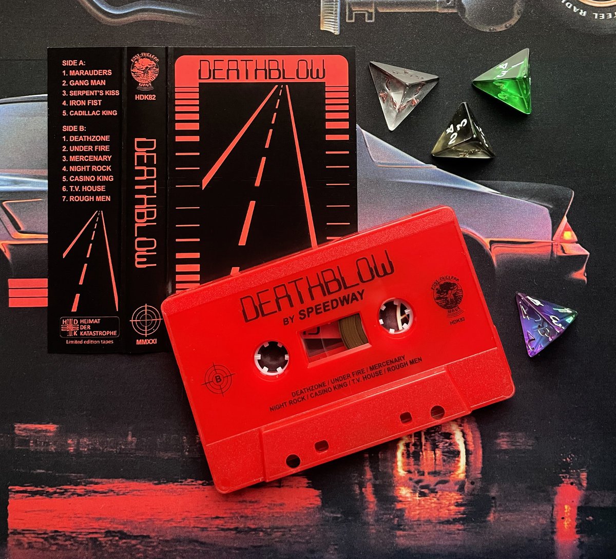 Deathblow OST - Cassette Tape | HDK 82 † Speedway
