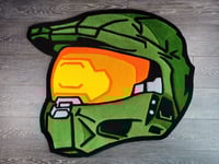 Image 1 of Halo Master Chief Handmade Rug