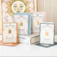 Vintage Tarot Card Necklaces 