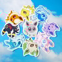 Image 3 of Eeveelution Sticker Pack !!!