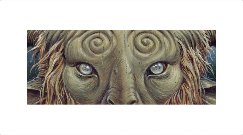 "The Faun" - 9" x 5"  limited edition gicleé