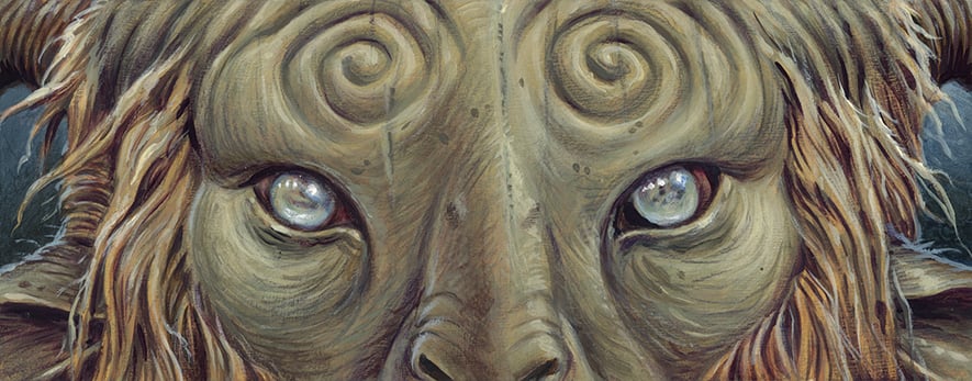 "The Faun" - 9" x 5"  limited edition gicleé