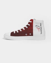 Image 5 of Tourback Red Men's Hightop Canvas Shoe