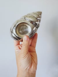 Image 5 of Silver Sea Shells Tealight Holders (Set of 2)