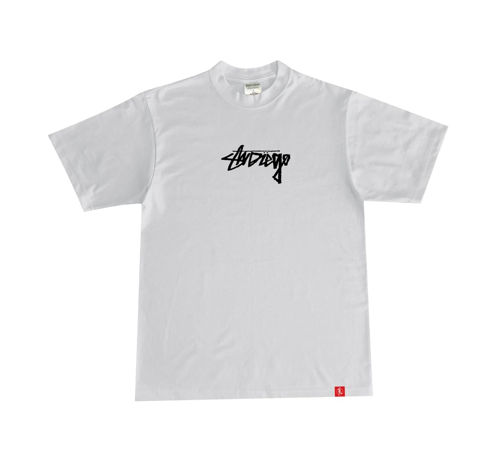 Image of "8 BALL" Tee (White)