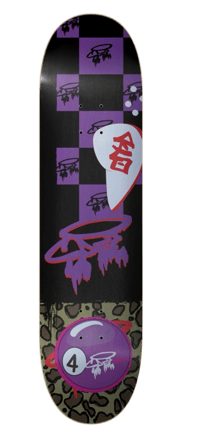 SPEC "Cheetah Check" deck - U.S.A. made! 