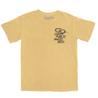 Image 2 of Sliced Tee - Garment Dyed Mustard