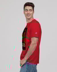 Image 3 of Stars in the Night– Freedom & Fire Edition Unisex Tee | Champion Red