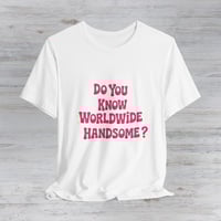 Image 1 of Jin Do You Know World Wide Handsome WWH T-Shirt