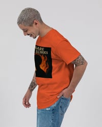 Image 2 of We Remember, We Build Tee – Freedom & Fire Edition Unisex Ultra Cotton T-Shirt | Gildan Orange
