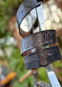 Image 5 of Original Tom Fugle Ducati Leather Belt 