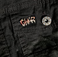Image 5 of Tour Exclusive 2013 Blood Spattered GWAR Enamel Pin
