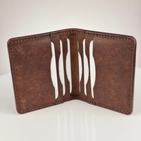 Image 5 of Milsy Double Wallet - Tobacco