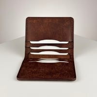 Image 4 of Milsy Double Wallet - Tobacco
