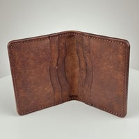 Image 3 of Milsy Double Wallet - Tobacco