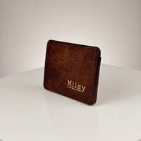 Image 1 of Milsy Card Wallet - Tobacco