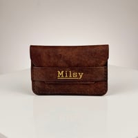 Image 1 of Milsy Coin Wallet - Tobacco 