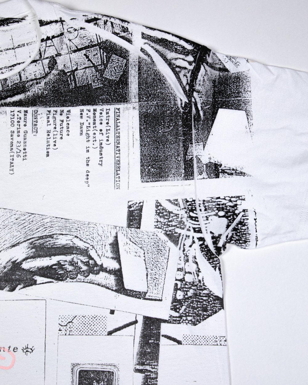 e. Piano Forte White T-shirt