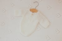 Image 4 of Milky Knit romper 