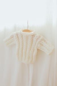 Image 2 of Cable Knit Newborn Jumper 