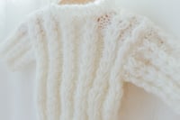 Image 3 of Cable Knit Newborn Jumper 