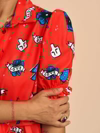 Image 3 of VESTIDO RITA ROJO (Antes 69€)