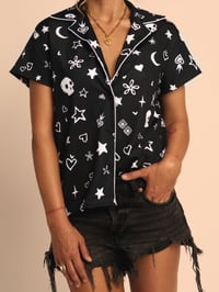 Image 2 of CAMISA NEGRA BANDANA 