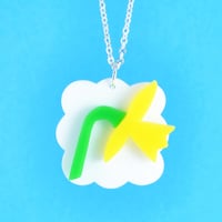 Image 14 of Little Alphabet Charm necklaces and brooches A to E