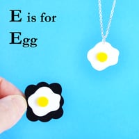 Image 6 of Little Alphabet Charm necklaces and brooches A to E