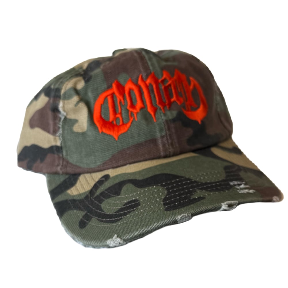 Image of Conan Distressed Camo Dad Cap