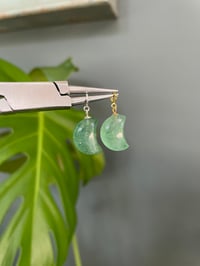 Image 3 of Green Strawberry Quartz Charms
