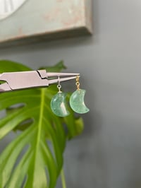 Image 2 of Green Strawberry Quartz Charms