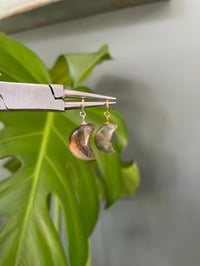 Image 3 of Labradorite Moon Charms