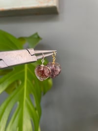Image 3 of Garden Quartz Heart Charms
