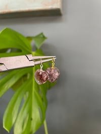 Image 4 of Garden Quartz Heart Charms