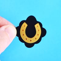 Image 12 of Little Alphabet Charm necklaces and brooches F to J 