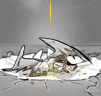 Fallen angel - Foiled A4