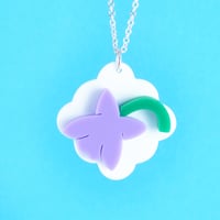 Image 7 of Little Alphabet Charm necklaces and brooches V to Z