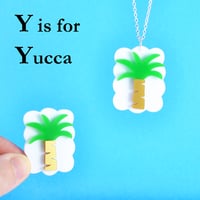 Image 5 of Little Alphabet Charm necklaces and brooches V to Z