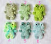READY TO SHIP Happy Froggy Plushie (9.5 inches)